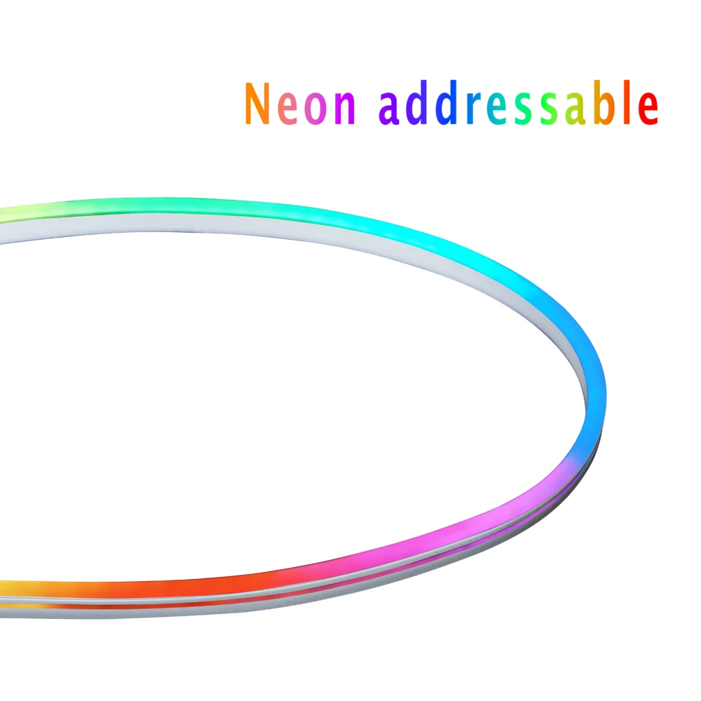 RGBIC neon addressable strip light